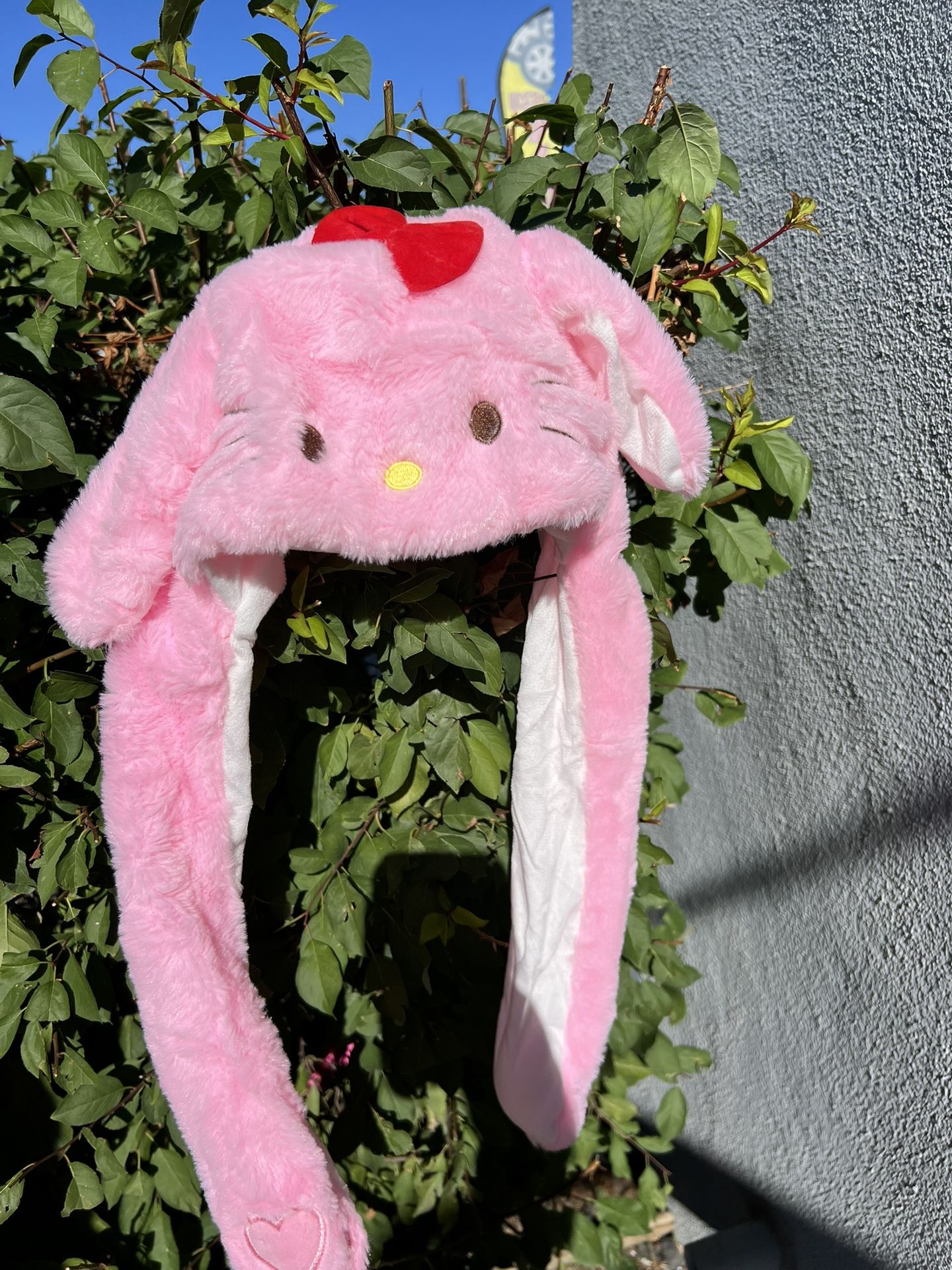 Hello Kitty LMovable Plush Ear Hat) LED light switch
