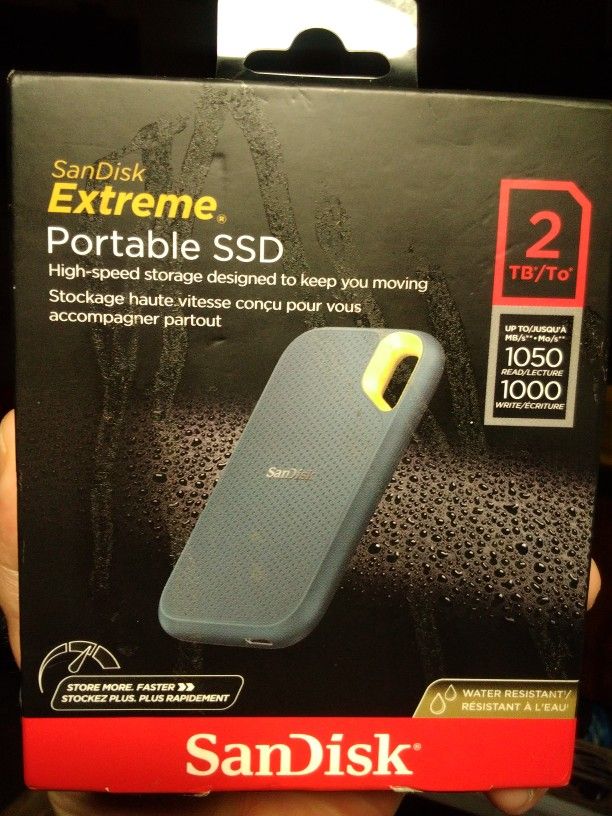 Extreme Portable SSD 2 Tb/To