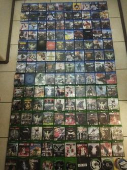PS4 and Xbox one Video Games