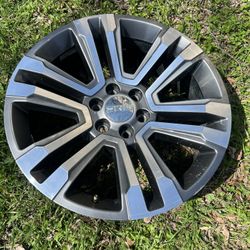 OEM Denali 22” Inch Wheel/Rim GMC Sierra Yukon ONE WHEEL