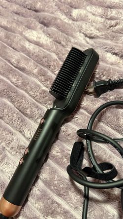 Wavy talk heat brush