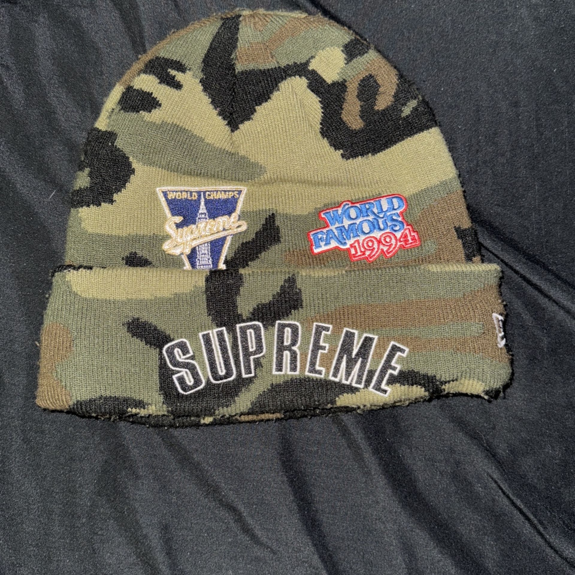 Supreme New Era Camo