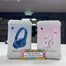 Beats Solo 4 Bluetooth Headphones Brand New - Only $5 Today Pay The Rest Later! 