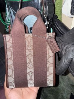 Smith Mini Tote Bag In Signature Jacquard