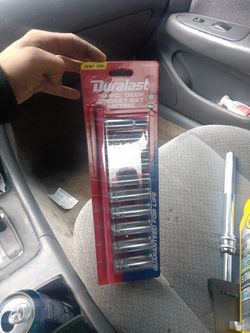 10 Pc Deep Socket Set Metric