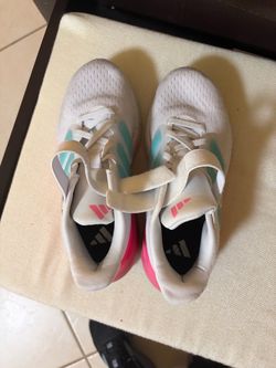 Adidas Kids Sneakers White Teal Pink