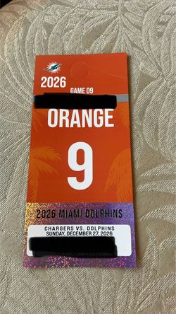 26’ Parking Pass Chargers vs. Dolphins +