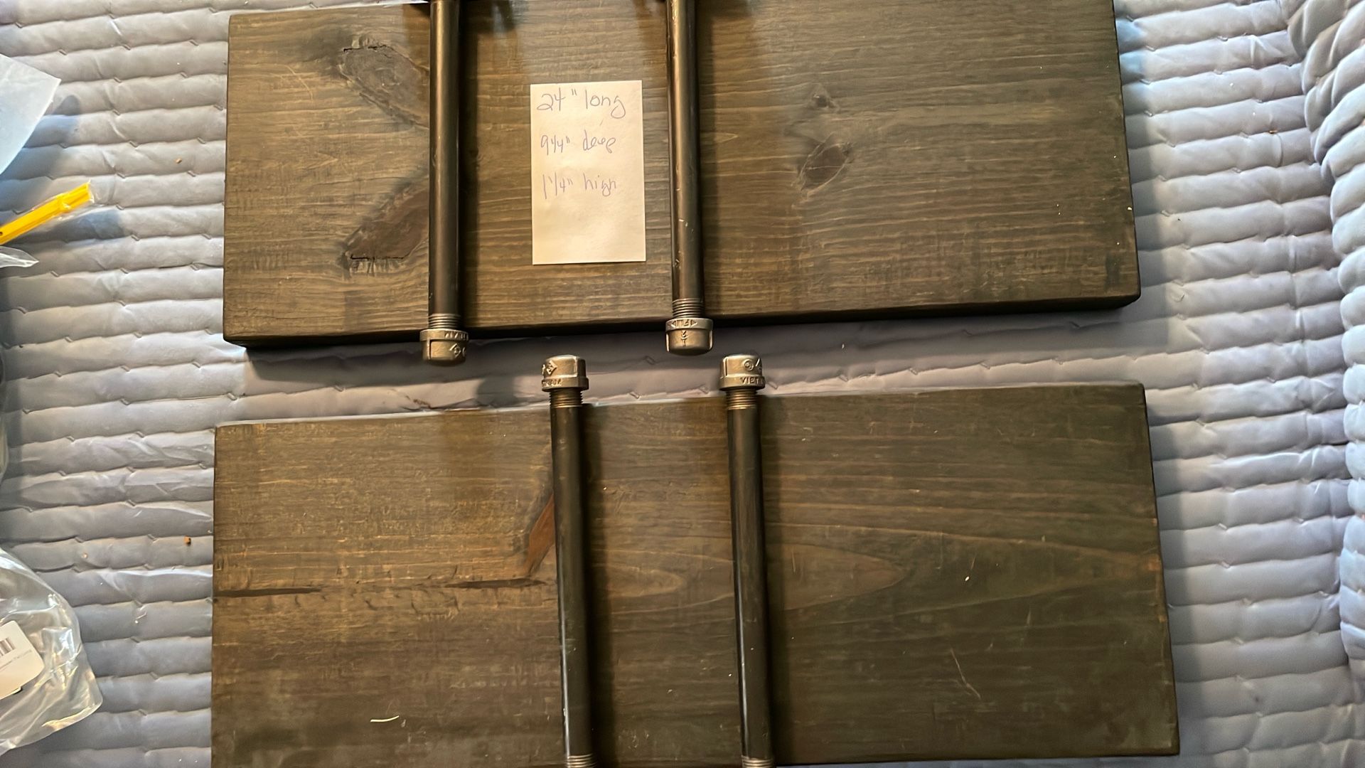 Rustic Floating Shelves