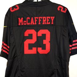 2X / 3X - 49ERS #23 CHRISTIAN McCAFFREY JERSEY