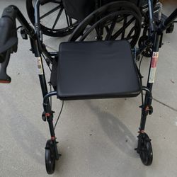 Rolling Walker With Brakes 