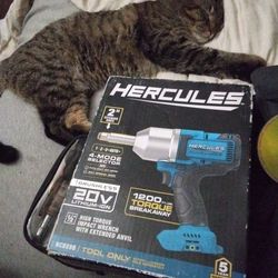 Hercules Brushless 20 Volt Lithium-ion High Torque Impact Wrench With Extended Anvil