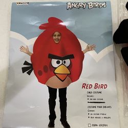 Angry Bird Red Bird Child Costume  Halloween 