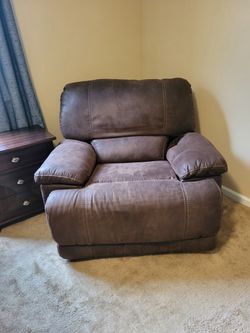 Grey Recliner