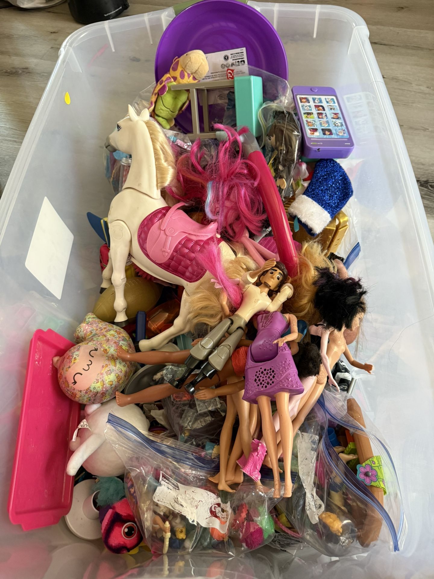 Bin Full of Toys