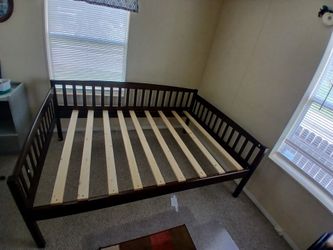 Wayfare Wood Black Bed Frame