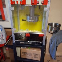 Concession Land Commercial Popcorn Machine 