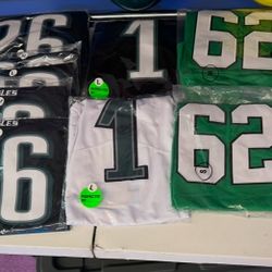 Get Your Barkley Jerseys Today.. Black, White, Kelly Green, Small To 2XL