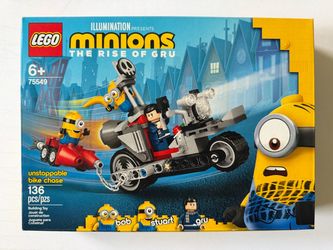 New, Sealed LEGO 75549 Minions 2020 The Rise of Gru Unstoppable Bike Chase