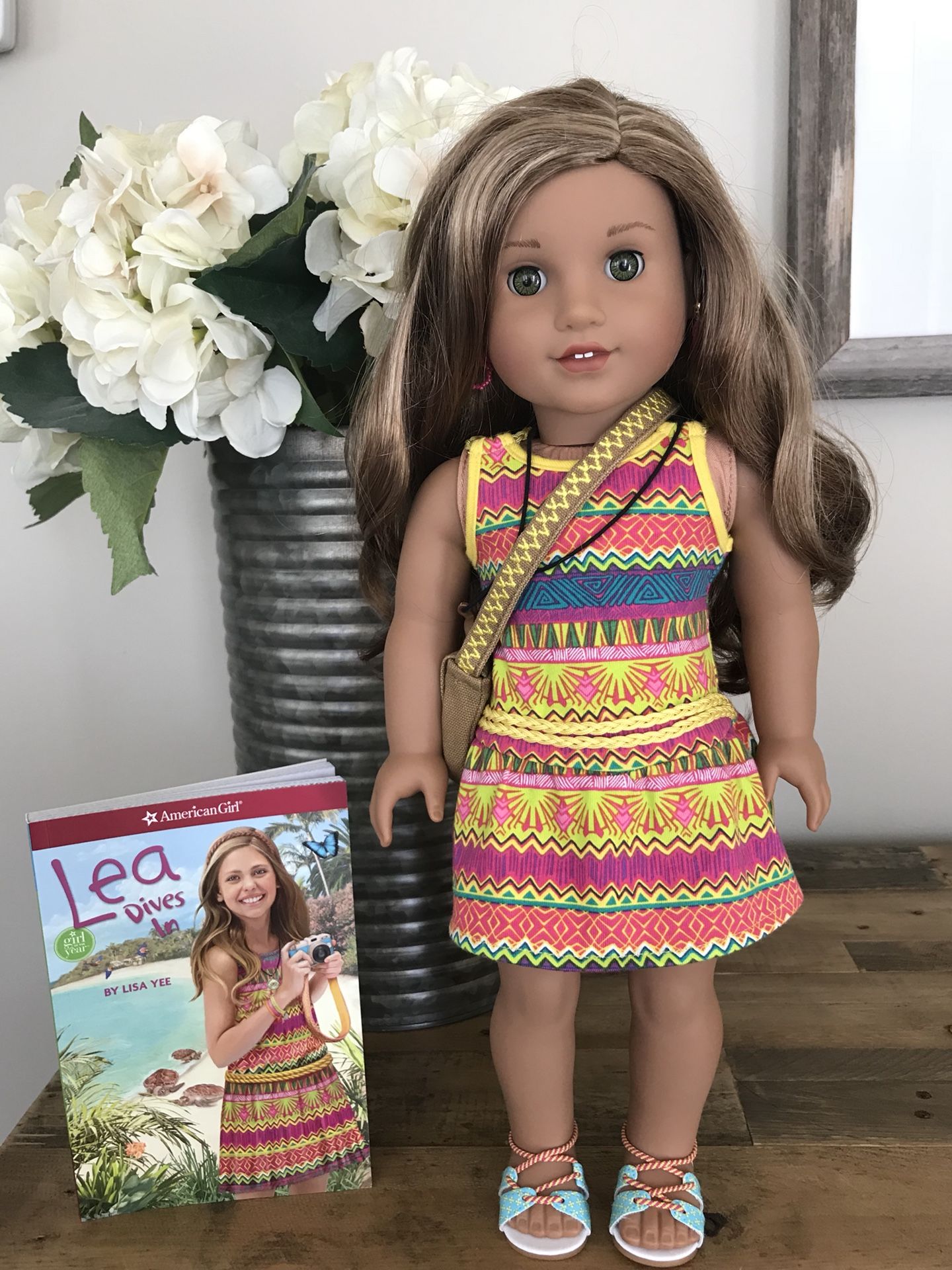 American Girl Doll Lea Clark Ears Pierced