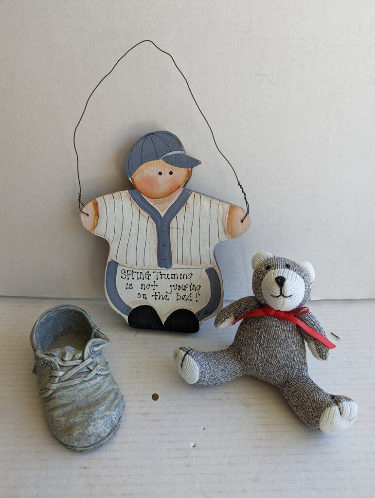 Little Boy’s  Room Decor - 3 Items 