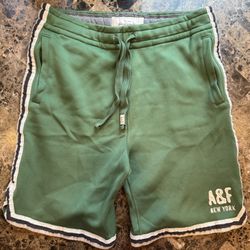 Vintage Abercrombie & Fitch Sweat Shorts Mens M Baggy Gym Athletic Y2K Preppy