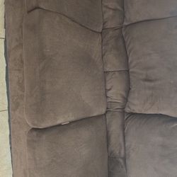 Sillones Gris Y Cafe Oscurro