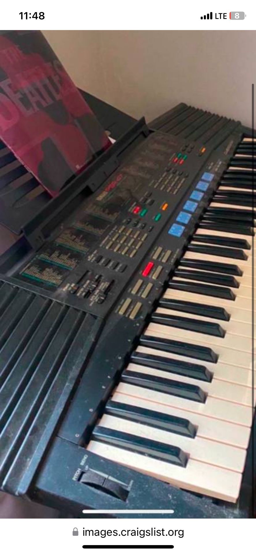 YAMAHA PIANO KEYBOARD