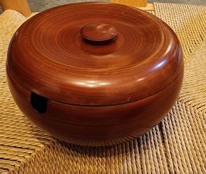 Vintage Yamanaka Japanese Lacquerware Lidded Bowl – Made in Japan