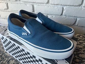 Vans Slip on Navy Blue size 9.5