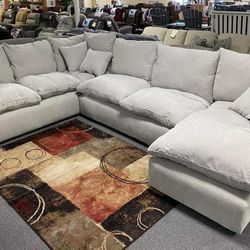 Cloud Comfy Plush Modular Sectional Sofa Couch $10 Down Payment