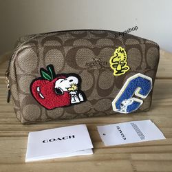 Coach X Peanuts Cosmetic Case