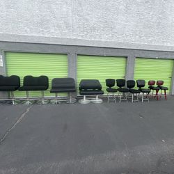 Chairs, Gaming Chairs, Good Condition, Non Perfect, Some Almost Perfect, Benches $100, Chairs $60 