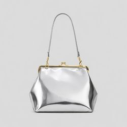 Ft2026 Simple Fashion Light Luxury Niche Design Clip Bag, Trendy Fashion Dinner Bag, Large-capacity Handbag Women's Versatile Handbag