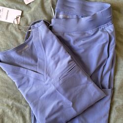 Periwinkle Mandala Scrubs (M/L)