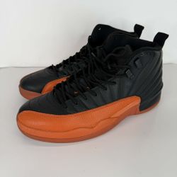 Jordan 12 Retro 'Brilliant Orange' - Womens Sz 12.5 / 10.5 Mens Shoes