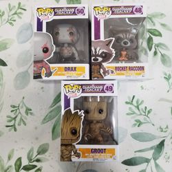 Guardians Of The Galaxy Funko Pops