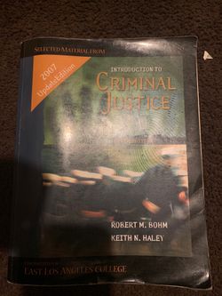 Introduction of Criminal Justice
