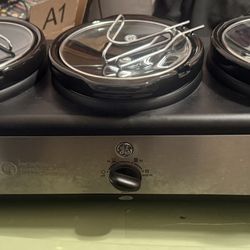  GE 3-pot slow cooker And Keurig 1 Cup Coffee Maker