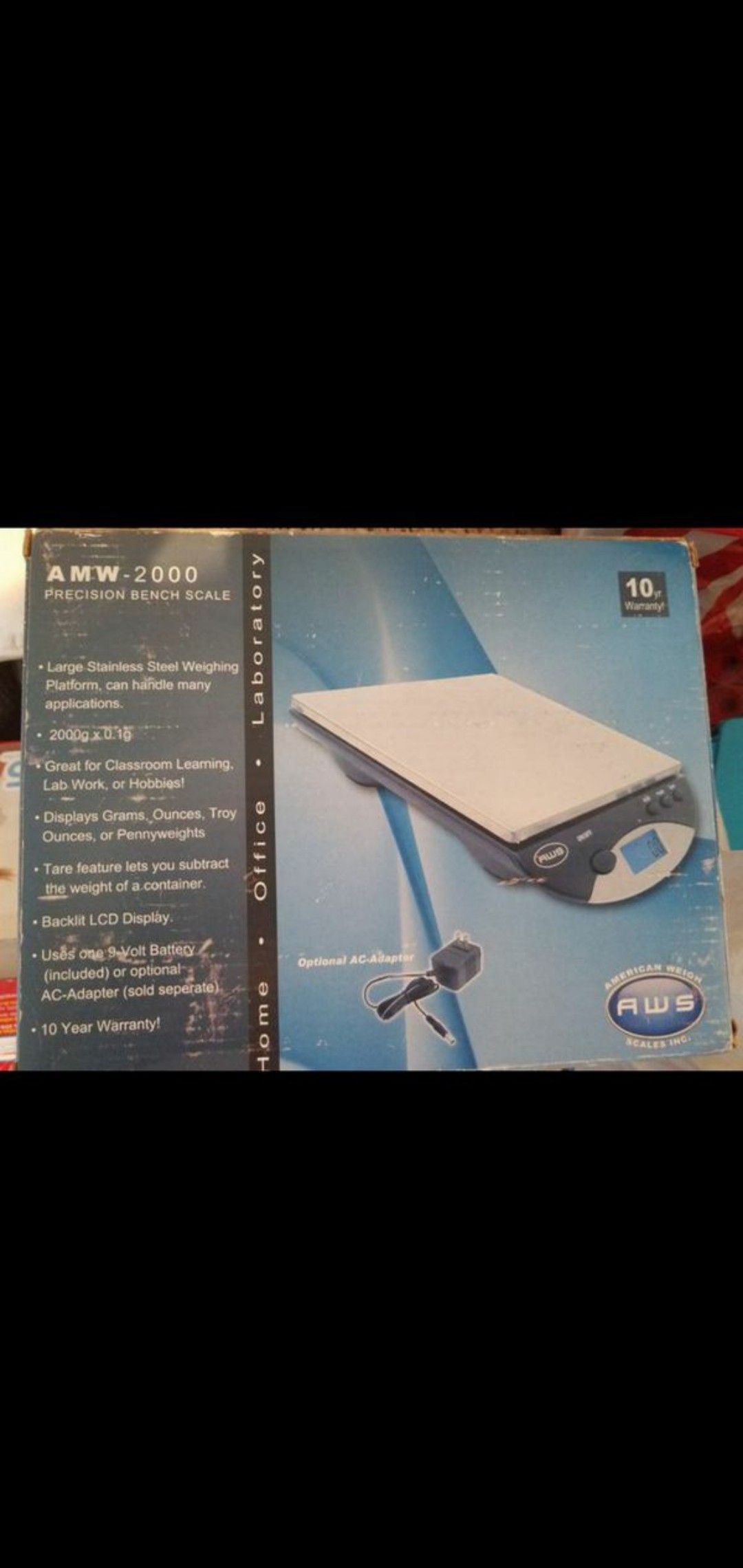 NEW AMW 2000 Jewelry Kitchen Food Weight Scale