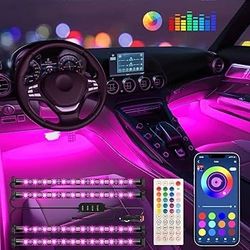 Interior Car LED Lights with App Control