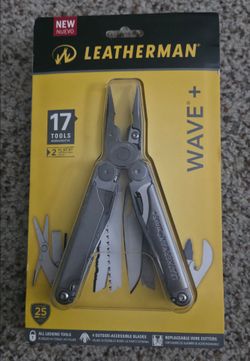 New Leatherman Wave + Plus With Sheath