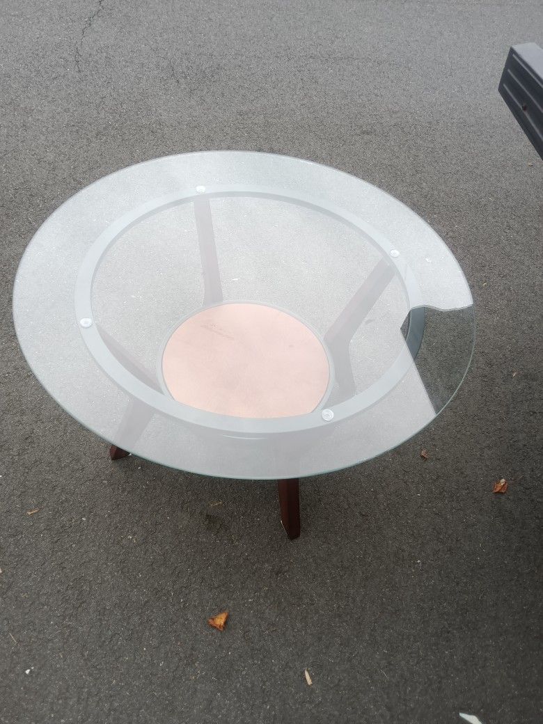 Coffee Table 34 Round By 19 High