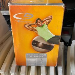 Exercise Ball With Pump