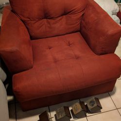 Free Sofa Chair Couch W/ Ottoman