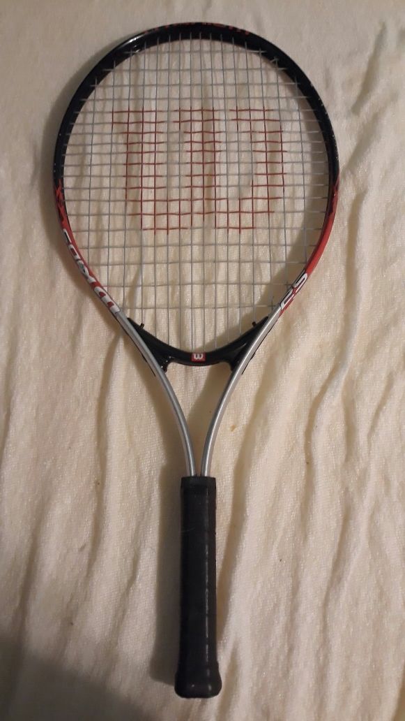 Wilson's tennis racket