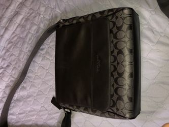 Coach men’s messenger bag