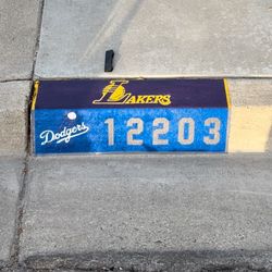 Dodgers X Lakers Curb