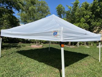 Ez up tent with side curtains