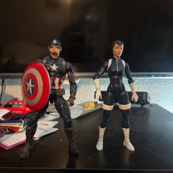 Captain America And Black Widow Marvel