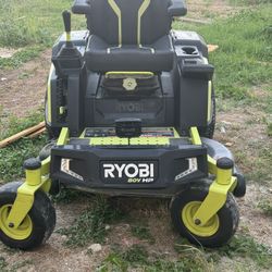 2100$ Ryobi Electric Riding Lawnmower 